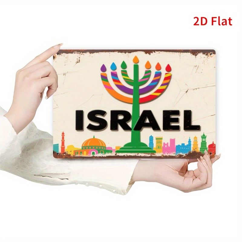 Art & Craft Kids Salon - CIFBUY Vintage aluminium wandkunst rustieke metalen