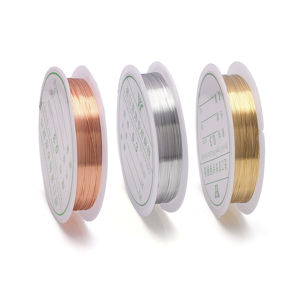 Art Craft Wire - 0,2-1 mm sieradendraad, knutseldraad, aanslagbestendige koperen