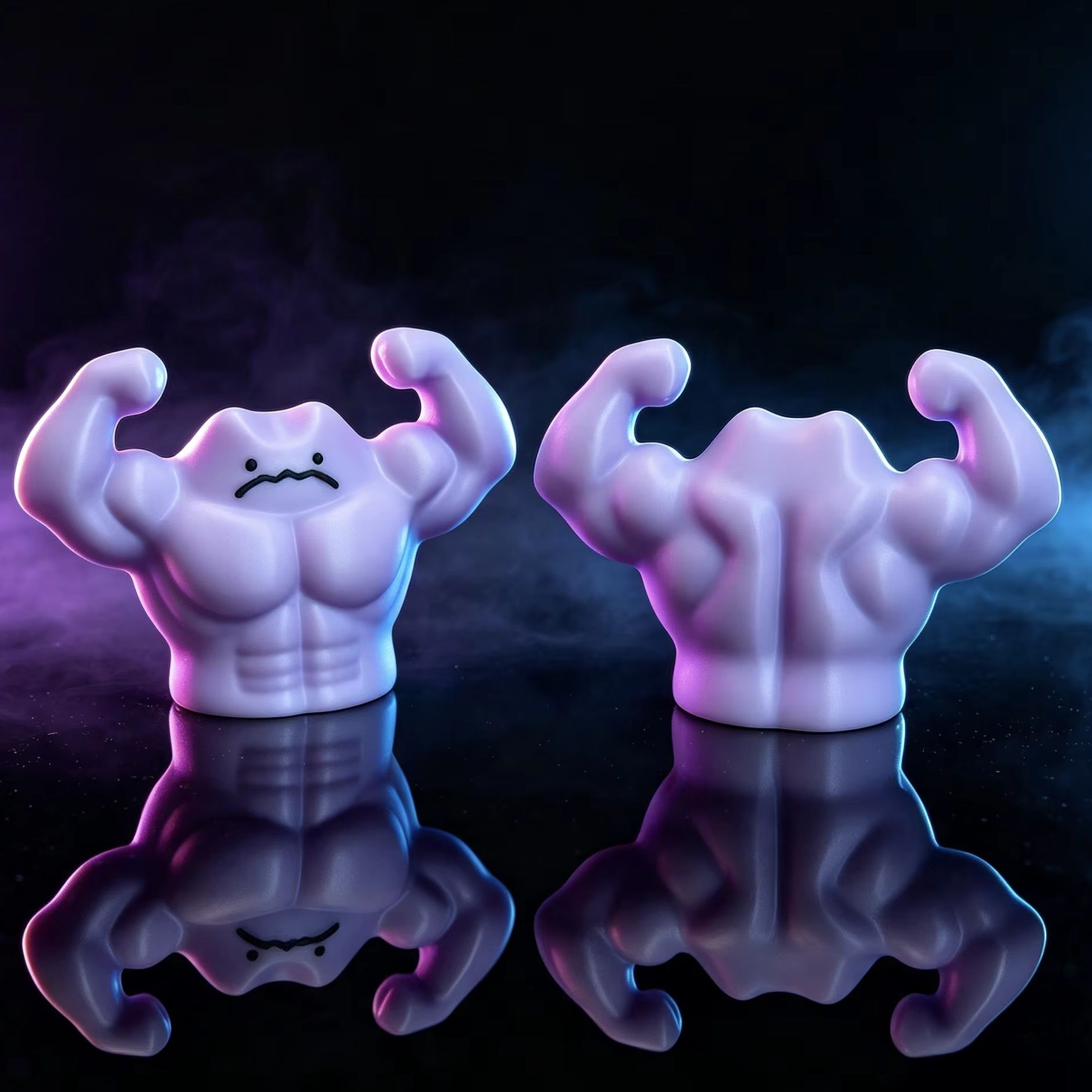 Art Craft Activity - Pokémon Nieuwigheids-Stressverlichtende Sculptuur Gespierde Getransformeerde Ditto
