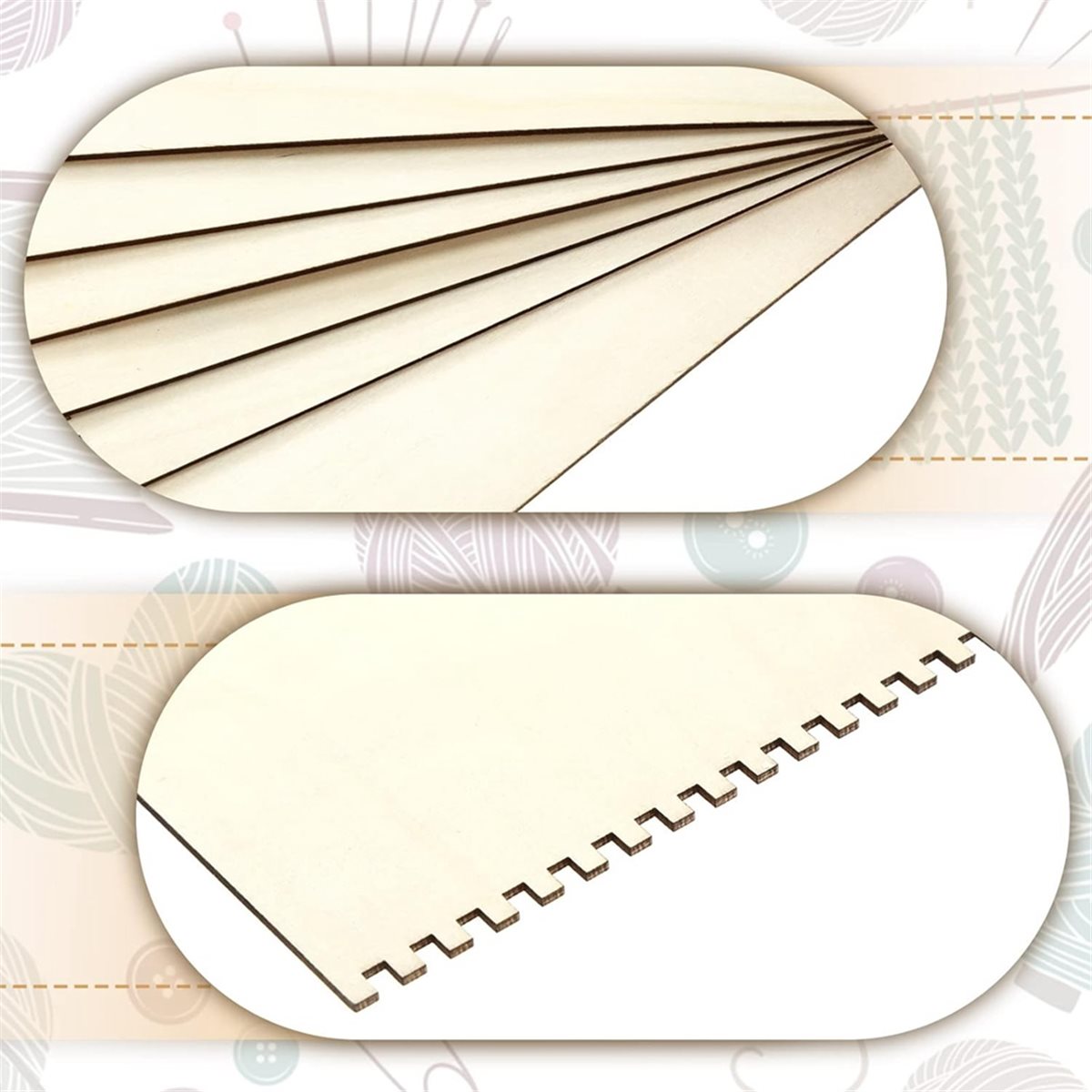 18 stuks beginners houten geke - Art Craft Activity recensie en prijs