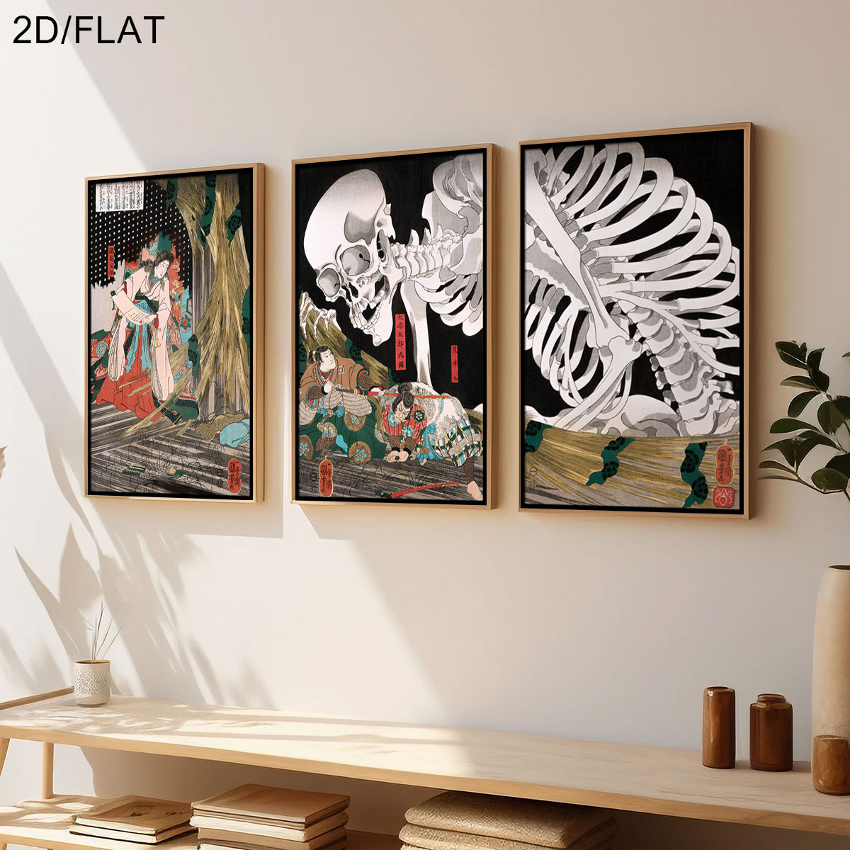 3pcs Retro Japanse Takiyasha D - Art Craft House recensie en prijs
