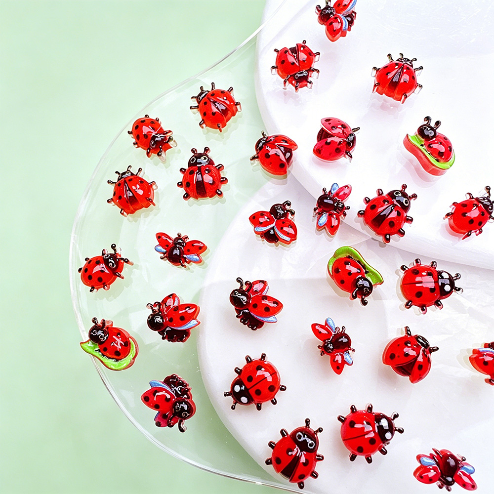 50 Stuks 3D Cartoon Lieveheers - Art Craft Ladybug recensie en prijs