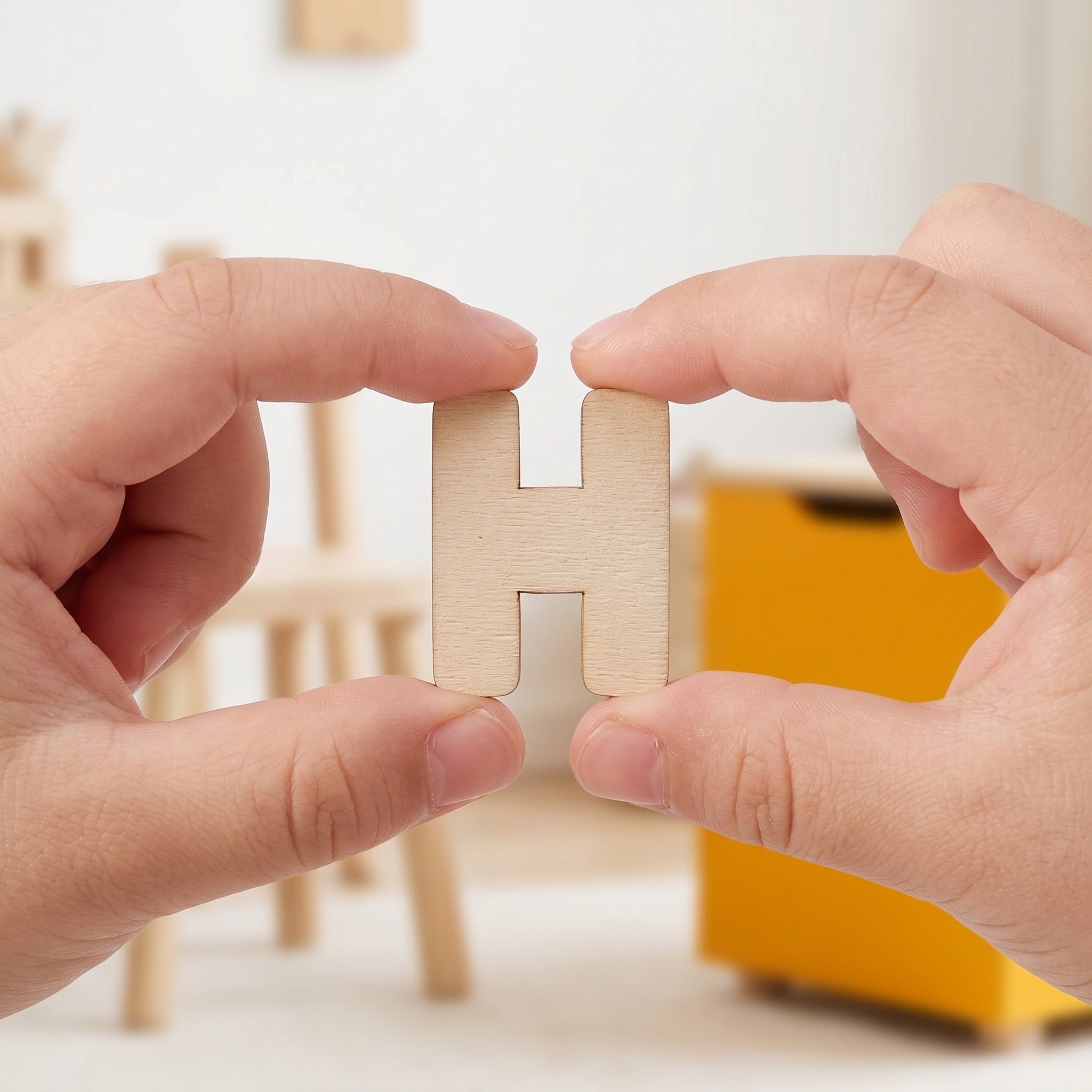 1 set houten alfabetletters, o - Art And Craft For Nursery recensie en prijs