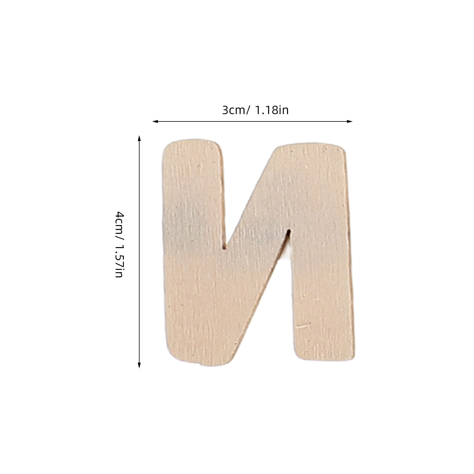 1 set houten alfabetletters, o - Art And Craft For Nursery recensie en prijs