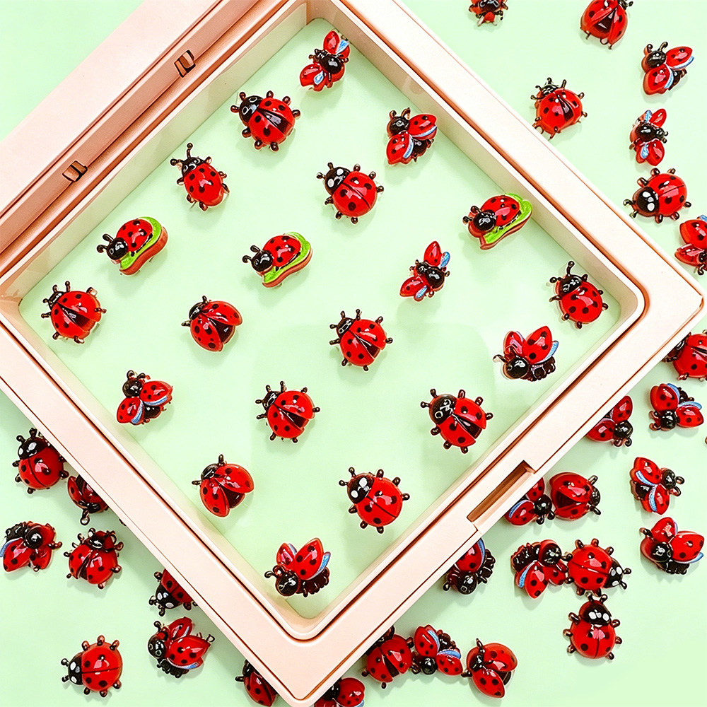 50 stuks schattige cartoon lie - Art Craft Ladybug recensie en prijs