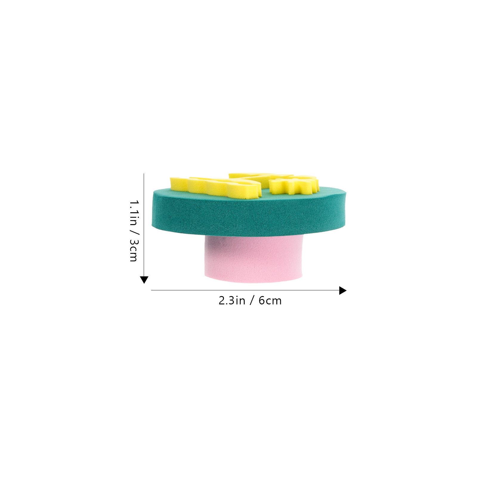 6 stuks wasbare sponzenstempel - Art Craft For Preschool recensie en prijs