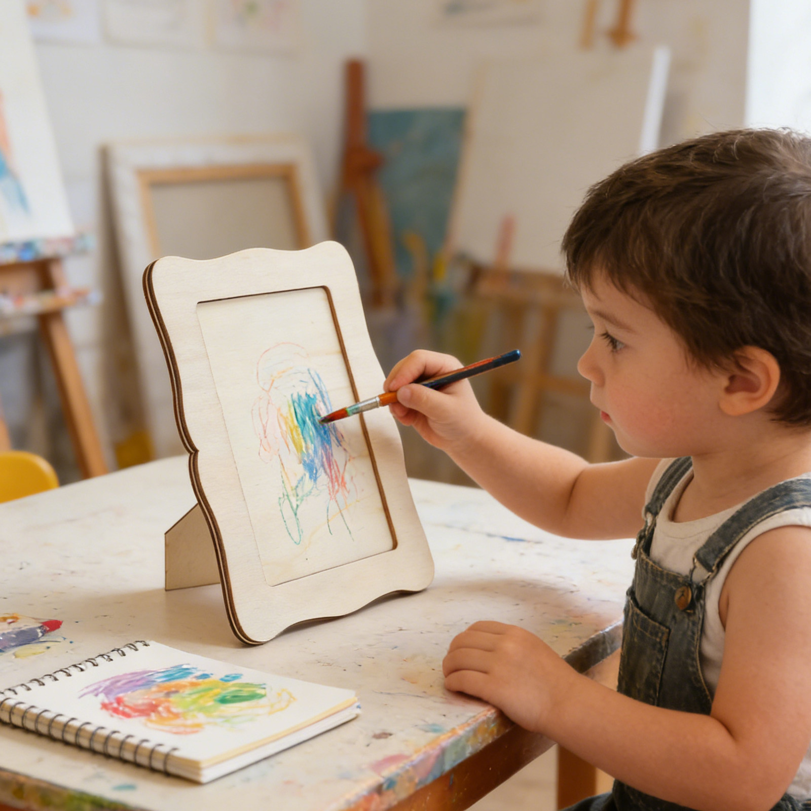 4 stuks beschilderbare houten  - Art Craft For Preschool recensie en prijs