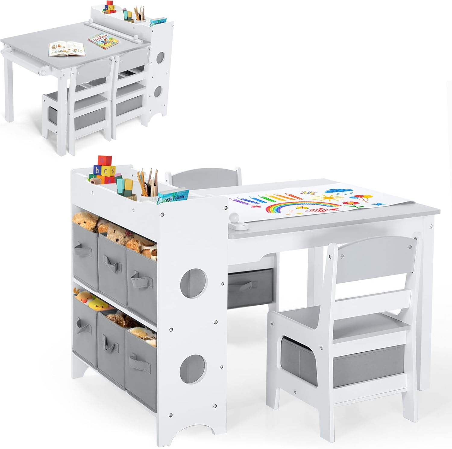 Kinderkunsttafel- en stoelense - Art And Craft For Nursery recensie en prijs