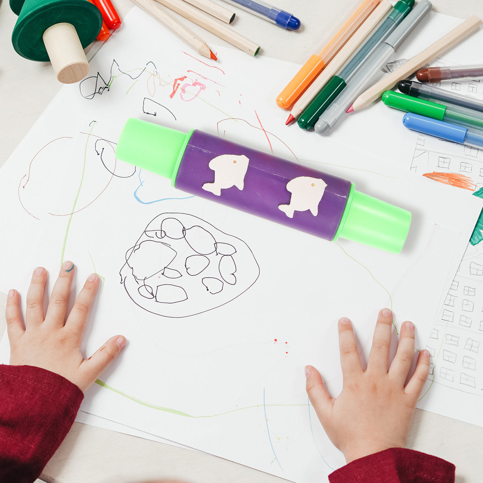 4-delige sponsverfborstelrolle - Art And Craft With Paint recensie en prijs