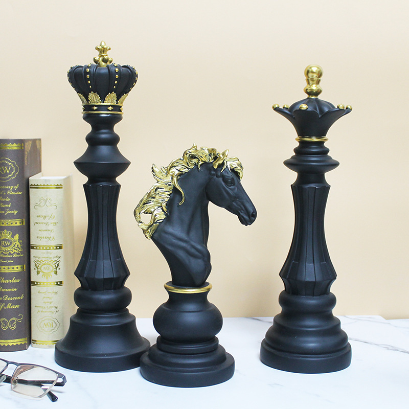 Nordic schaakornamenten schaak - Queen Art Craft recensie en prijs