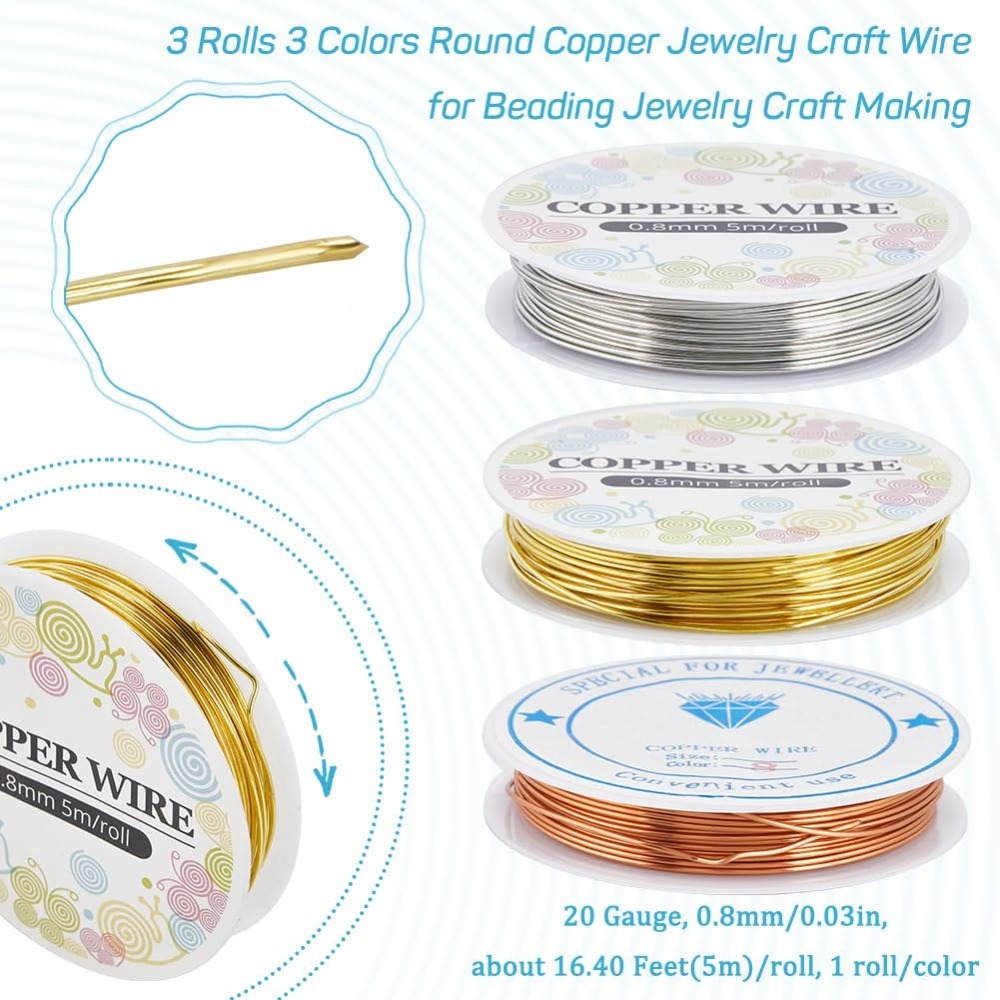 12,8 m koperen sieraden draad  - Art Craft Wire recensie en prijs