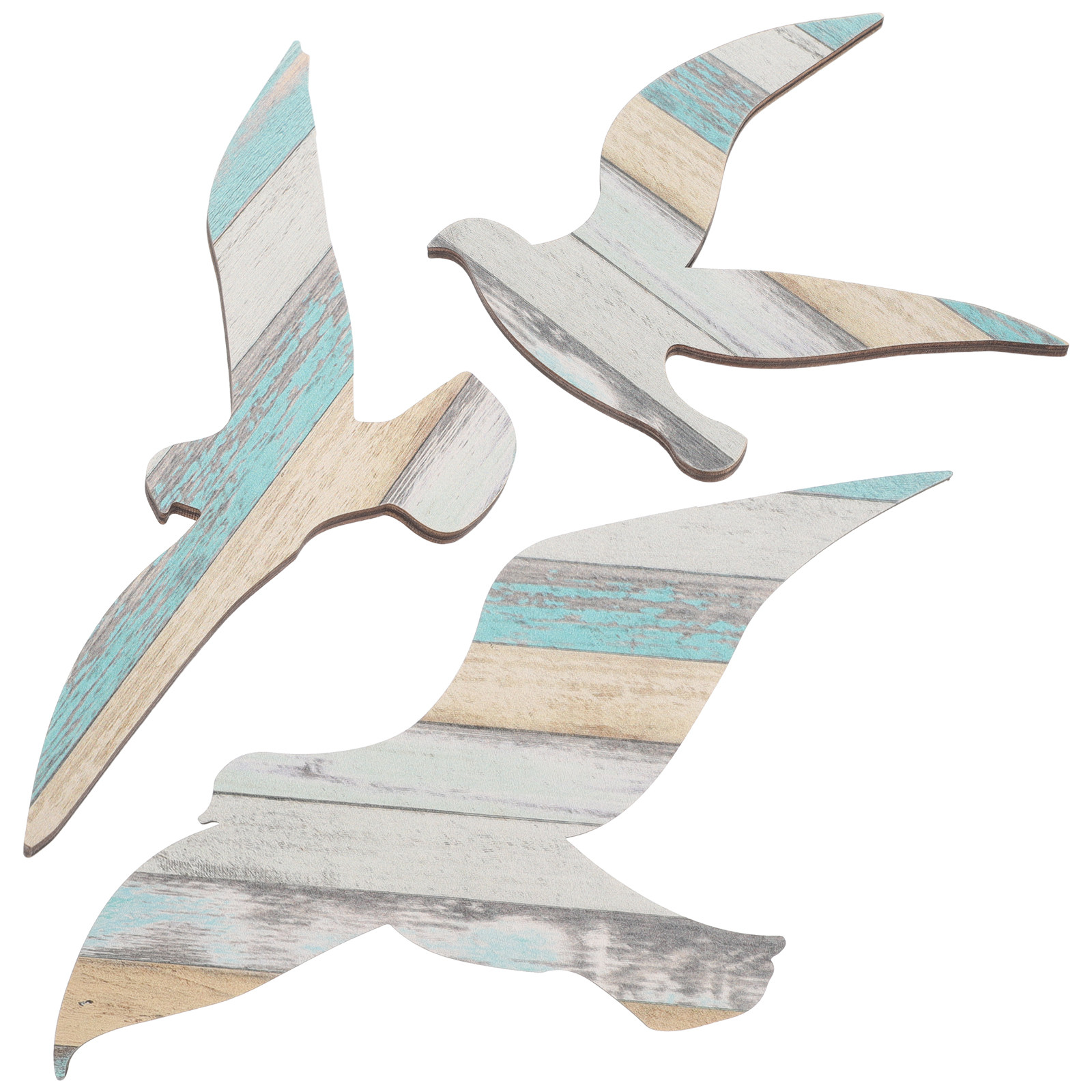 3-delige houten zeemeeuwen wan - Art And Craft For Nursery recensie en prijs