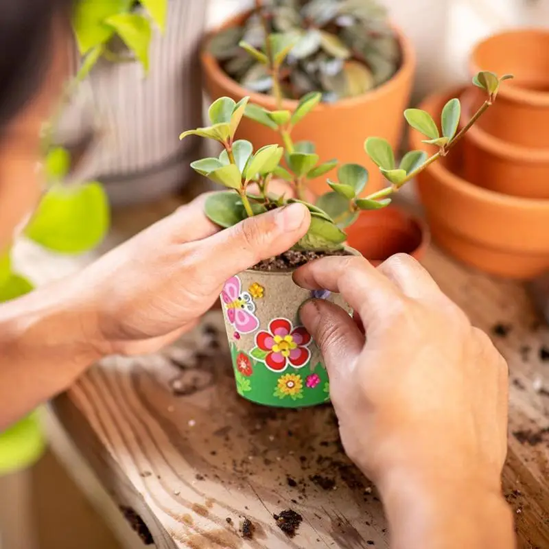 DIY Papieren Bloempot Knutsels - Art And Craft For Nursery recensie en prijs