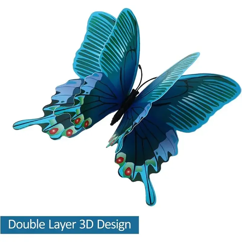 12 stuks 3D kleurrijke vlinder - Art And Craft For Nursery recensie en prijs