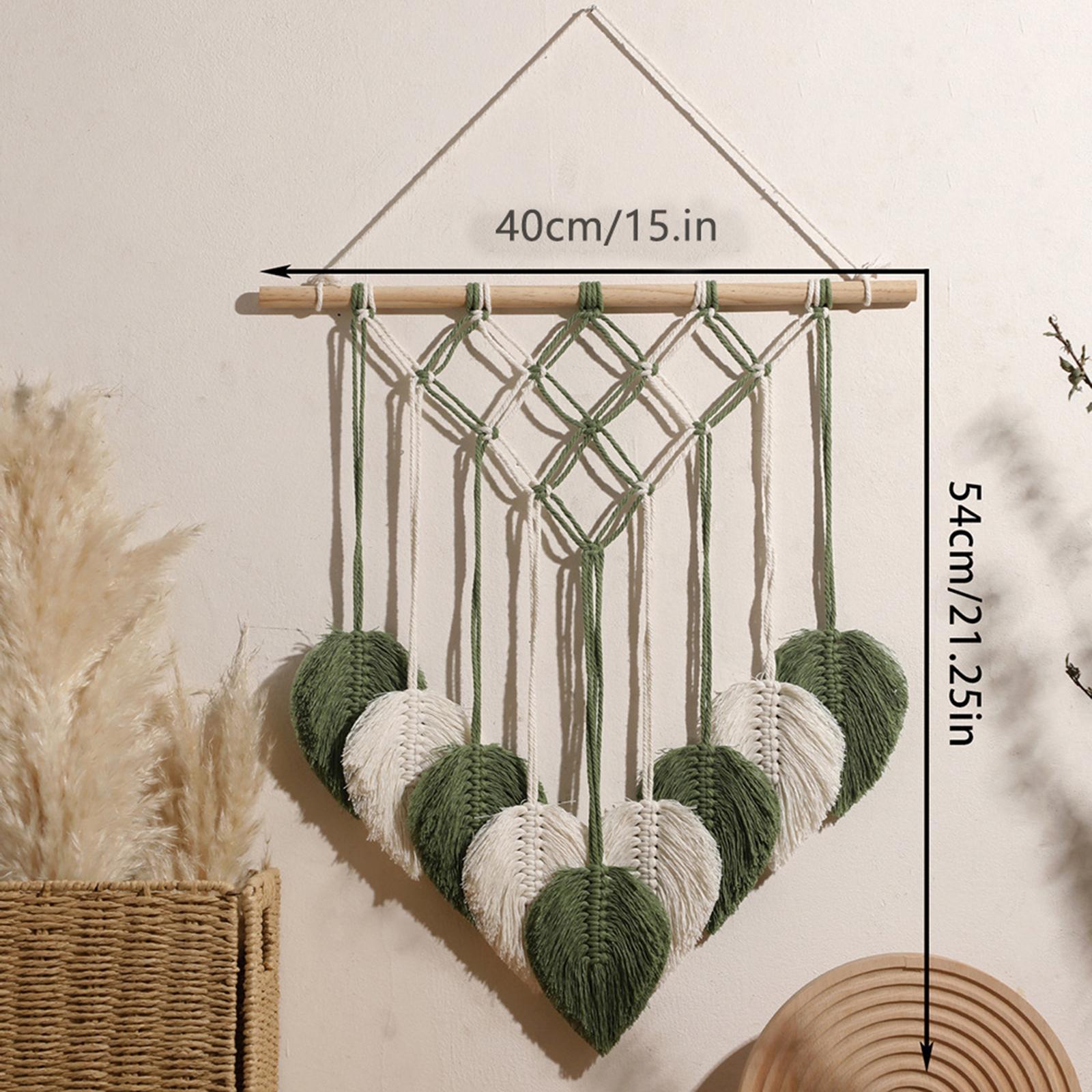 Geweven wandtapijt macrame wan - Art And Craft For Nursery recensie en prijs