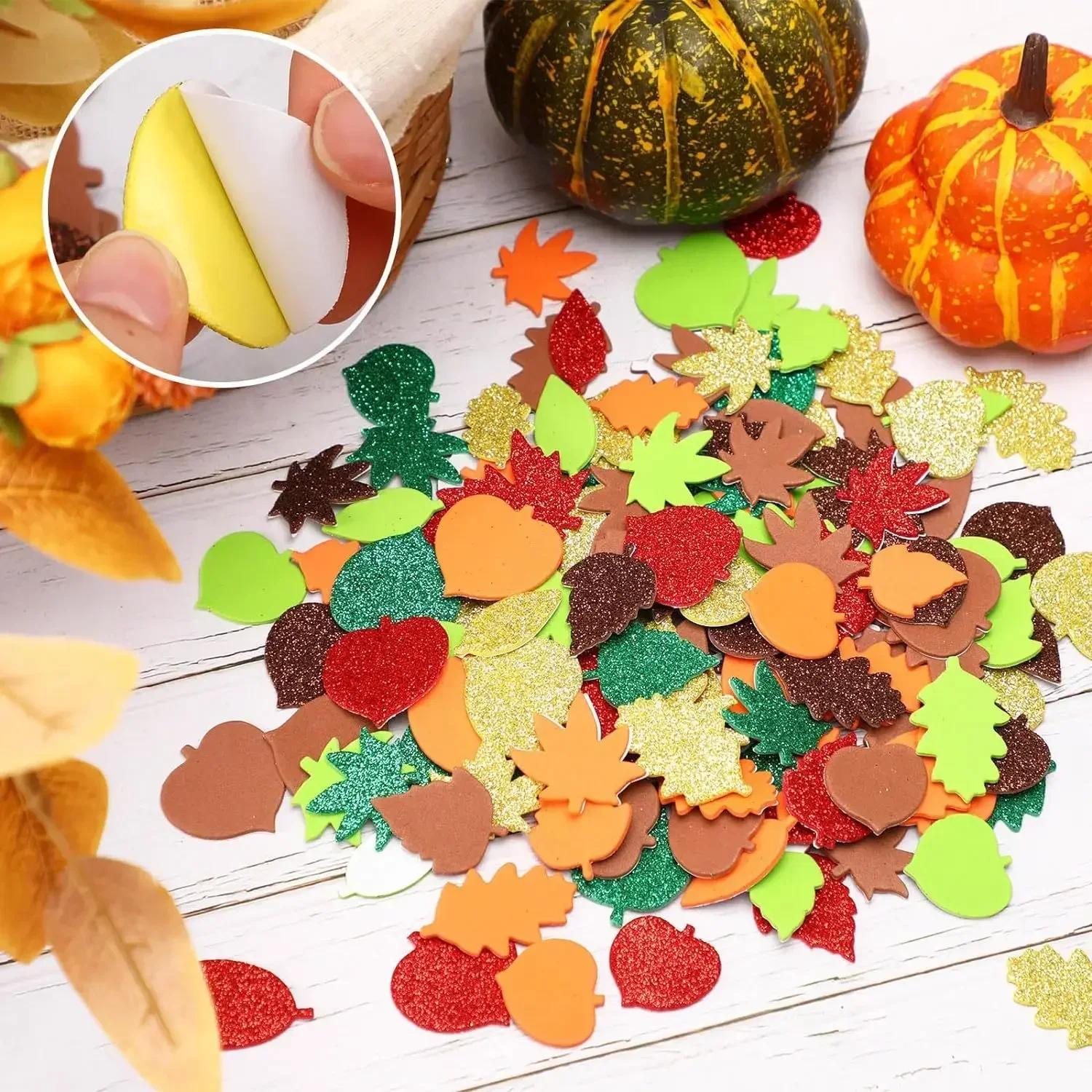 Thanksgiving, Herfst Ambachtel - Art Craft With Leaves recensie en prijs