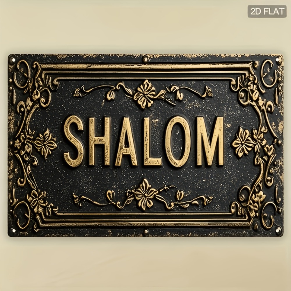 CIFBUY Shalom Zwart Goud Bloem - Art & Craft Kids Salon recensie en prijs