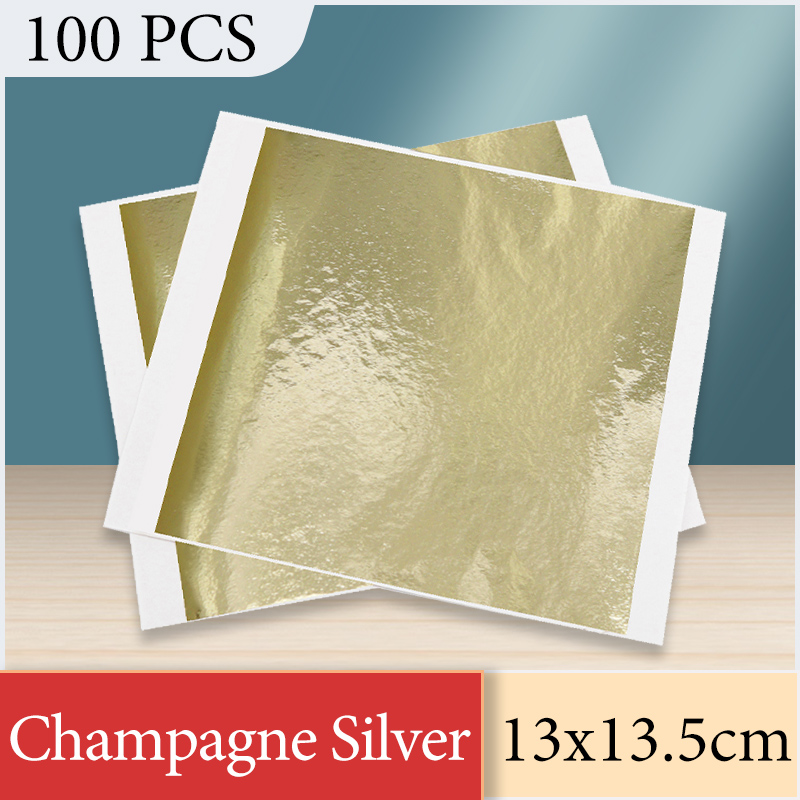 13x13.5 cm Champagne Zilverfol - Art Craft With Leaves recensie en prijs