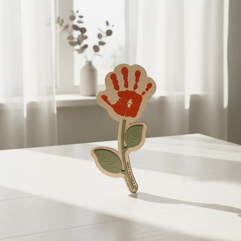 Blanco houten bloemenplaat met - Art And Craft For Nursery recensie en prijs