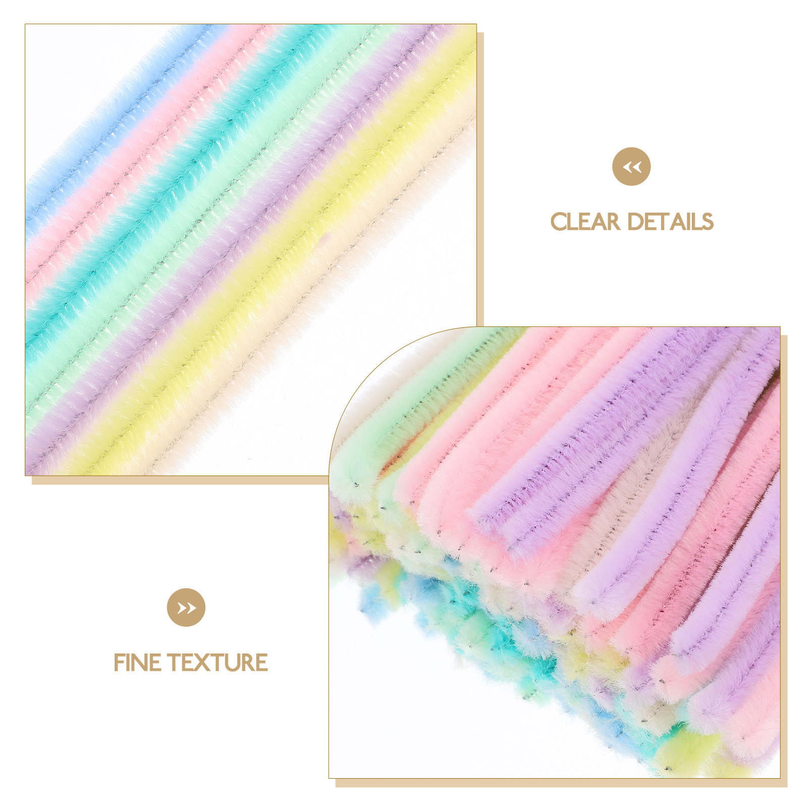 Chenille-stengels in macaronkl - Art Craft Wire recensie en prijs