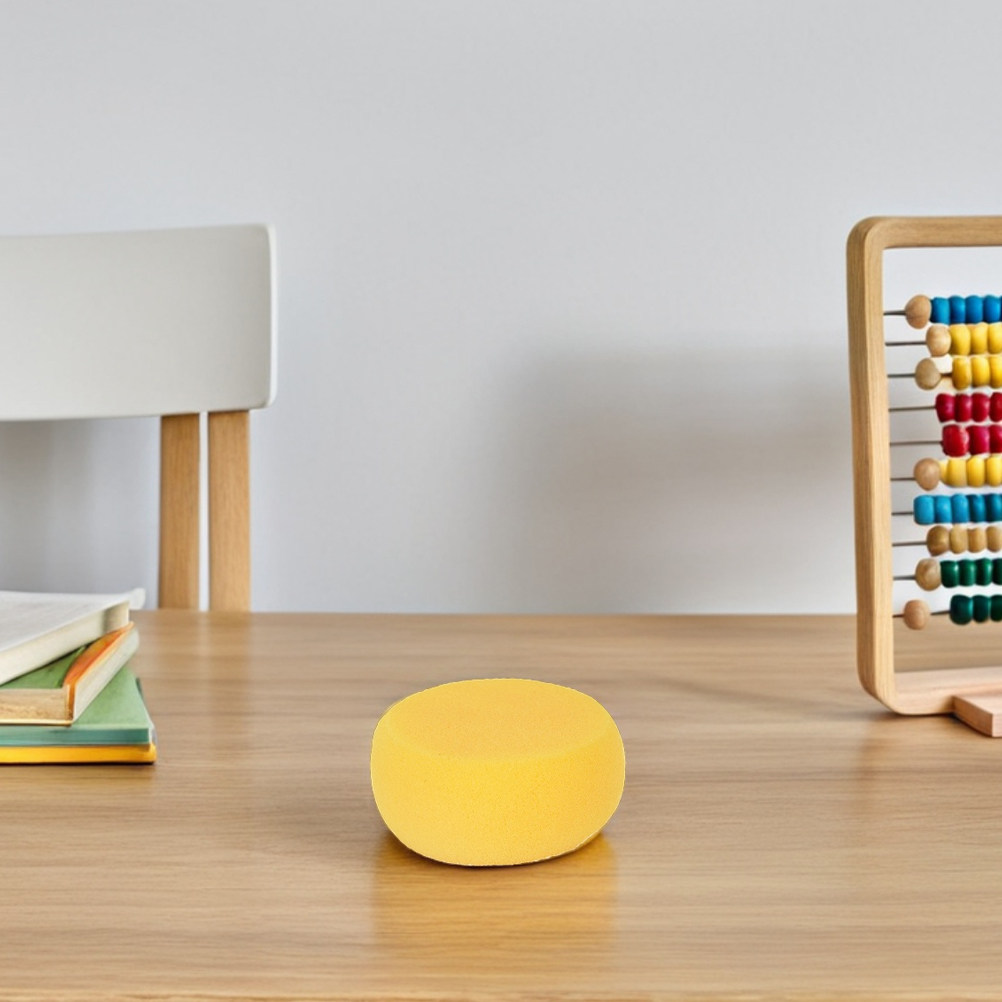 6 stuks ronde sponsverfkwasten - Art And Craft With Paint recensie en prijs