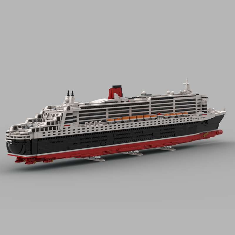 3947-delige MOC RMS Queen Mary - Queen Art Craft recensie en prijs