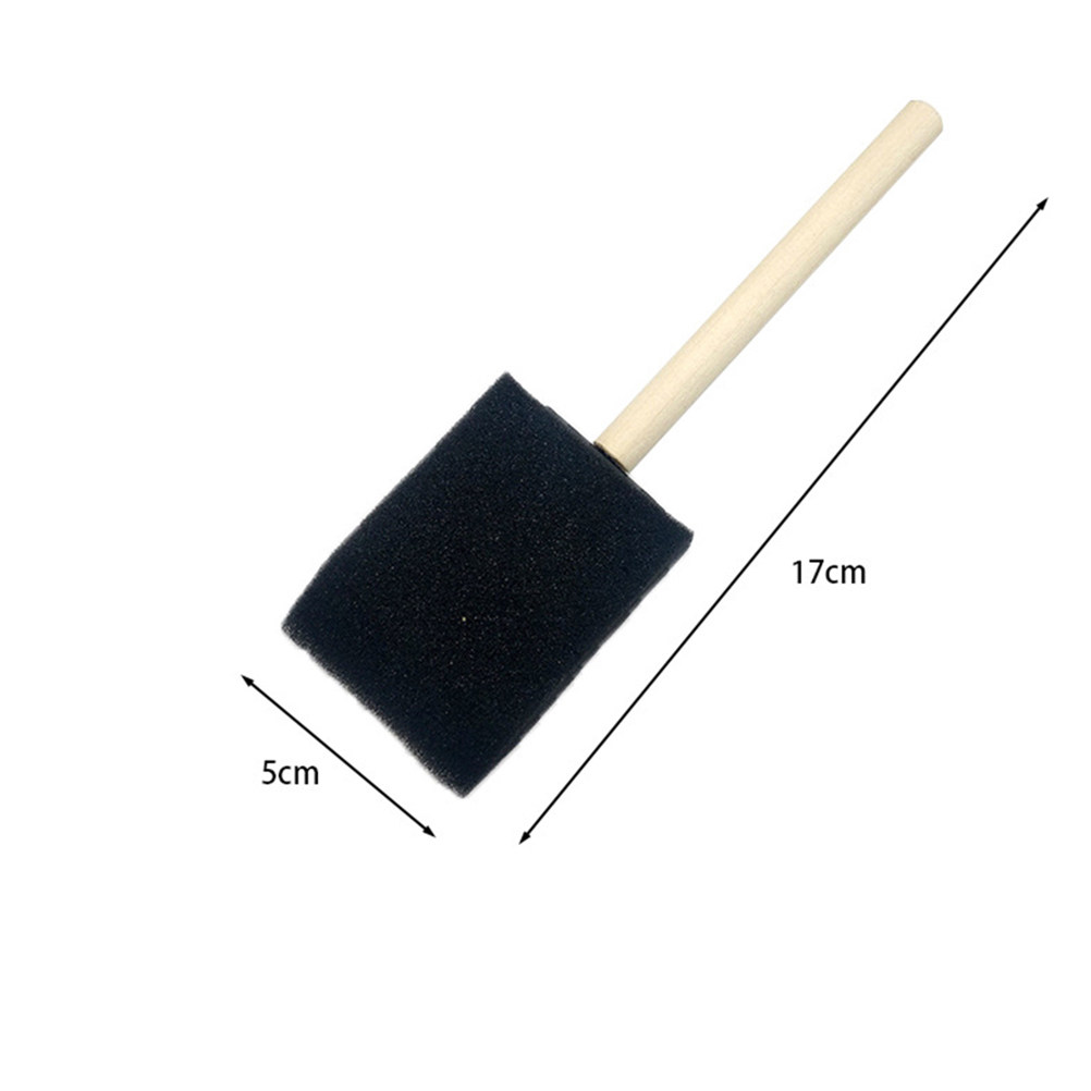 10 stuks sponsborstels met hou - Art And Craft With Paint recensie en prijs